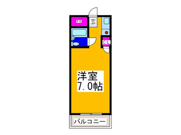 メゾンド八重の物件間取画像